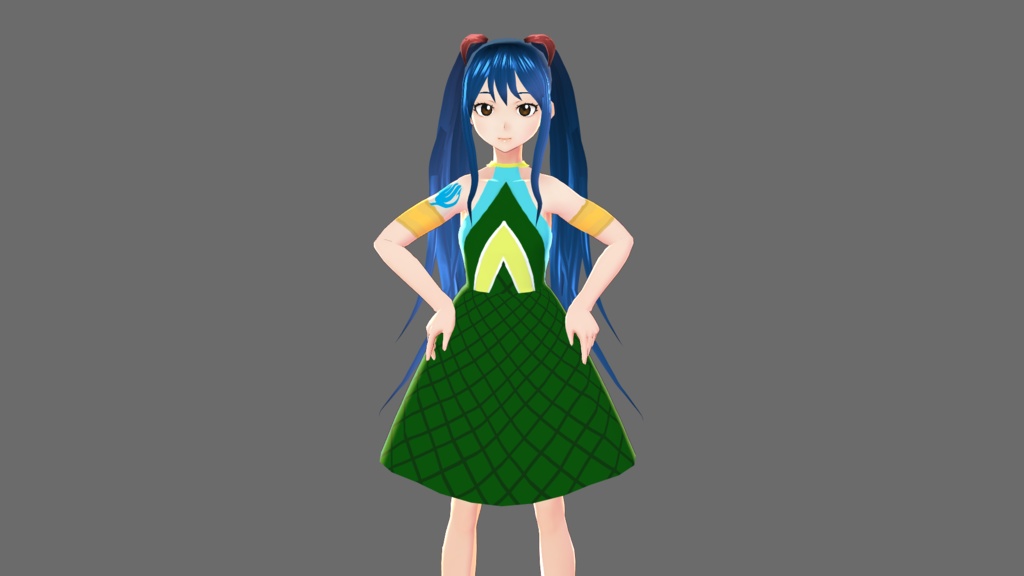 Complete Pack model Wendy Marvell fairy tail VROID ,コンプリートパックウェンディマーベルのフェアリーテール