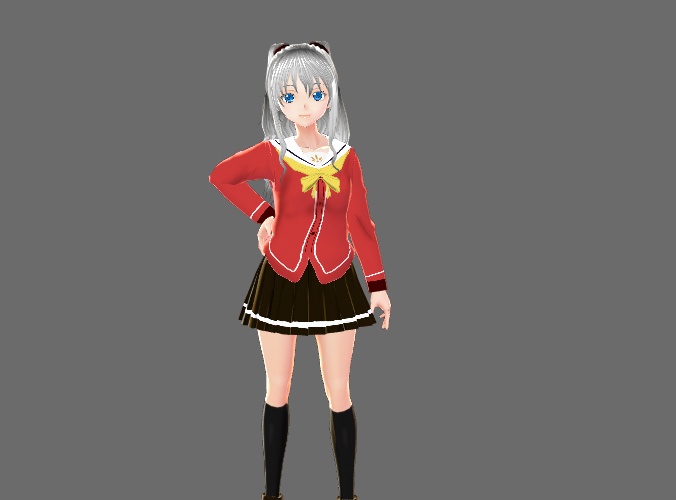 Nao Tomori 3D MODEL 友利 奈緒