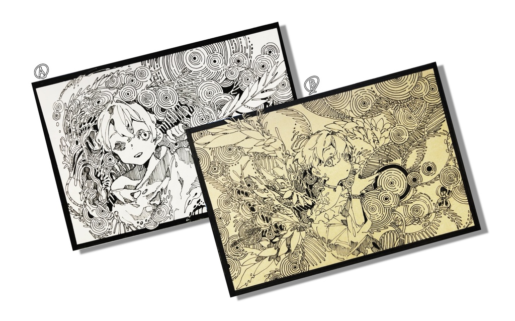 ミニ原画-miniature original picture