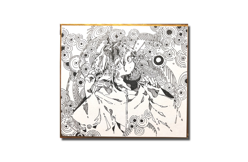 アナログ色紙-analog shikishi board