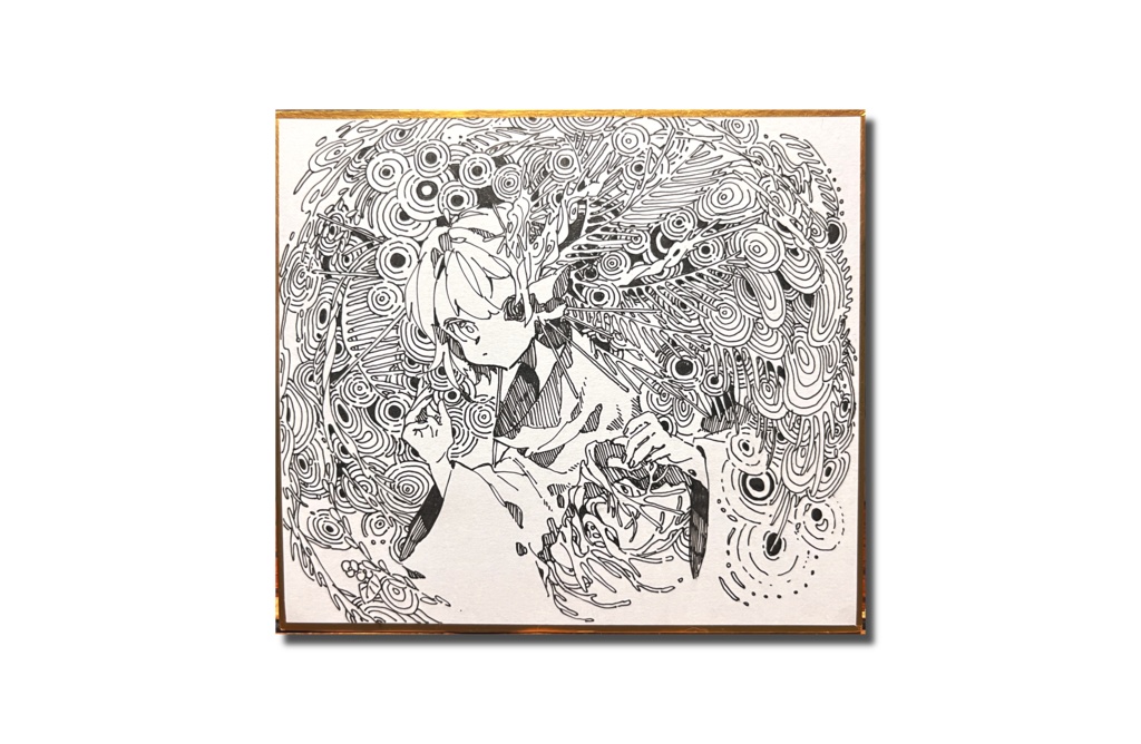 アナログ色紙-analog shikishi board