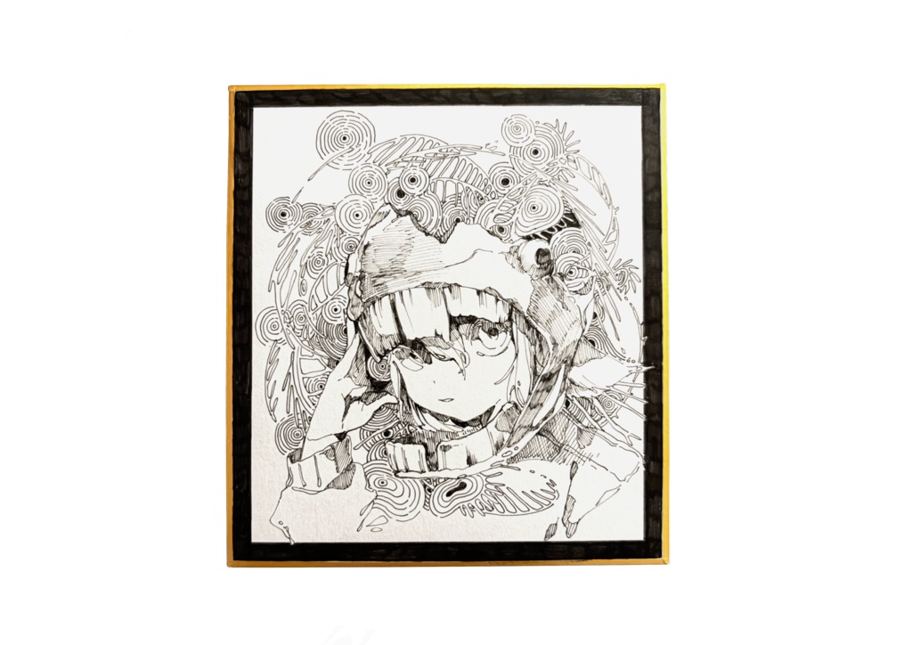 アナログ色紙-analog shikishi board