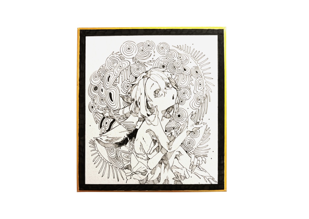 アナログ色紙-analog shikishi board