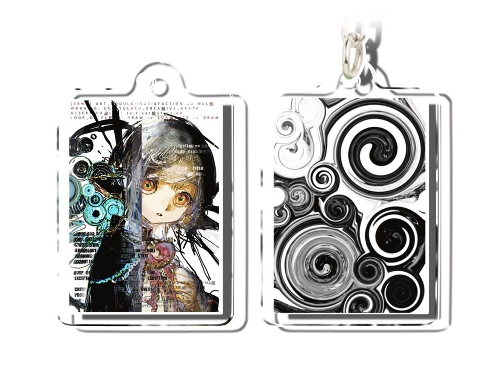 アクリルキーホルダー-acrylic keychain