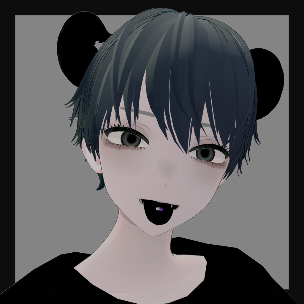 【RENCA専用】舌ピアス2種【ModularAvatar対応】