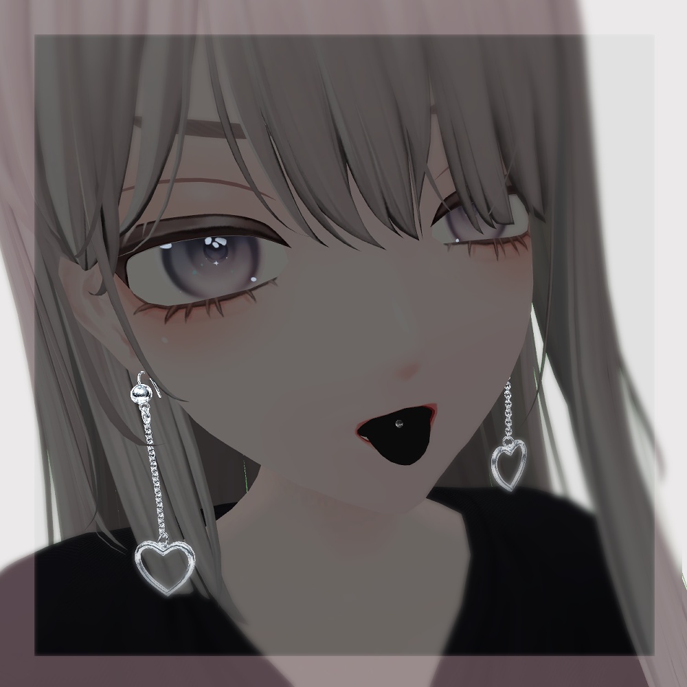 【Giselle専用】舌ピアス2種【ModularAvatar対応】