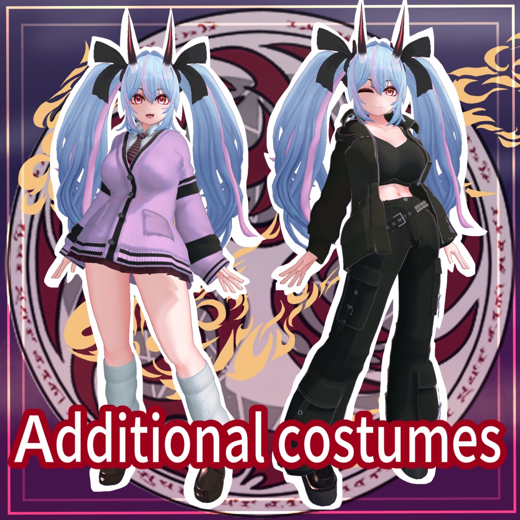 オリジナル3Dモデル「鈴華」