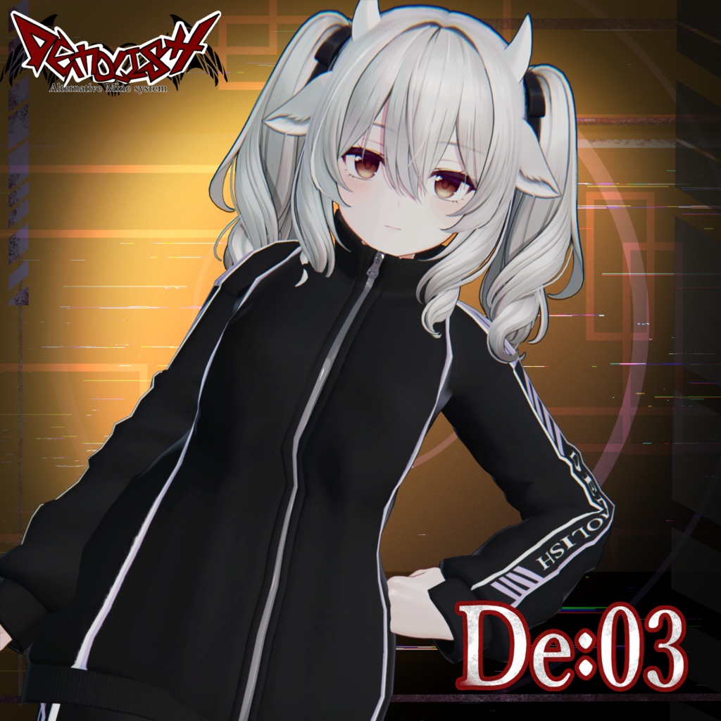 【4アバター対応衣装】DEMOLISH 03