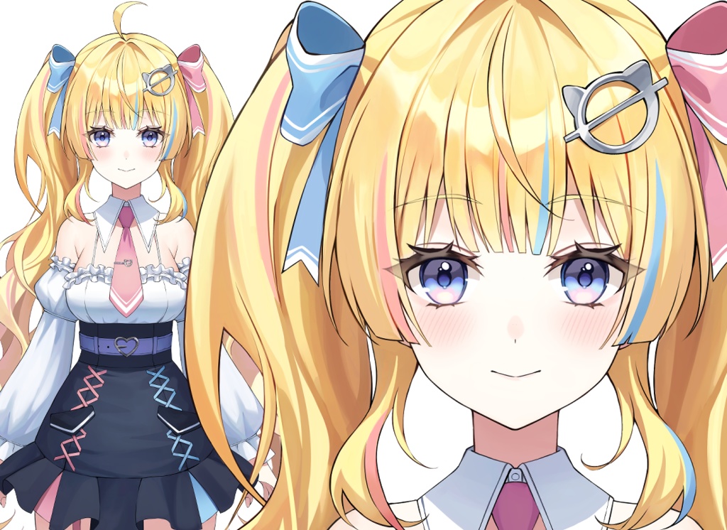 【Live2D model】 ツインテールの少女 【VtubeStudio対応】