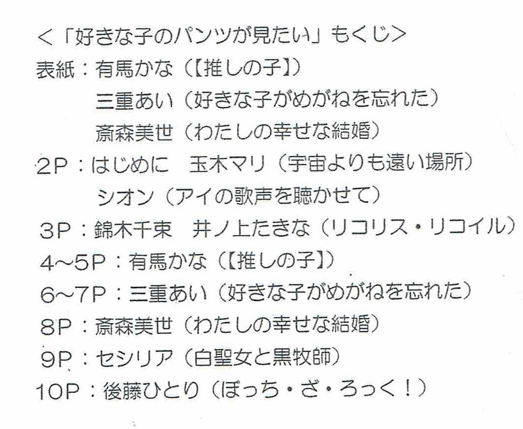 好きな子のぱんつが見たい&きたまことWorks2023-1+α (C102新刊セット)