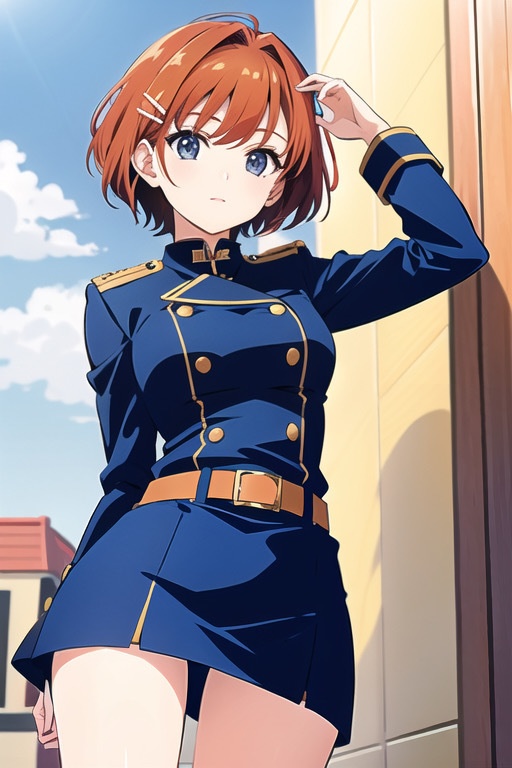 高品質AI アートポスター オリジナル美少女イラスト ポスター A4サイズ アニメ GZ0002