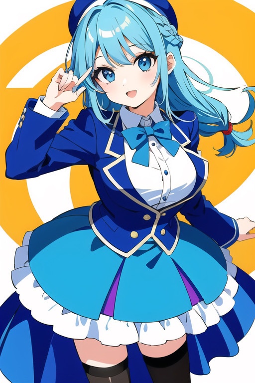 高品質AIアートポスター 美少女 A4サイズ アニメ調 GZ0001 魔法使い