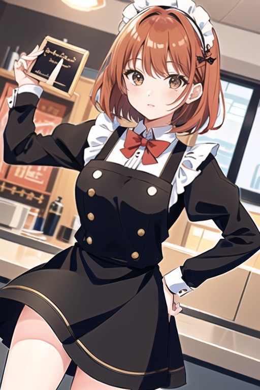 高品質AIアートポスター A4サイズ　オリジナル美少女イラスト アニメ調　GZ0005