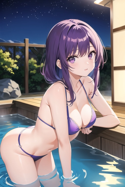 高品質AIアートポスター A4サイズ オリジナル美少女イラスト アニメ調 かわいい GZ0021