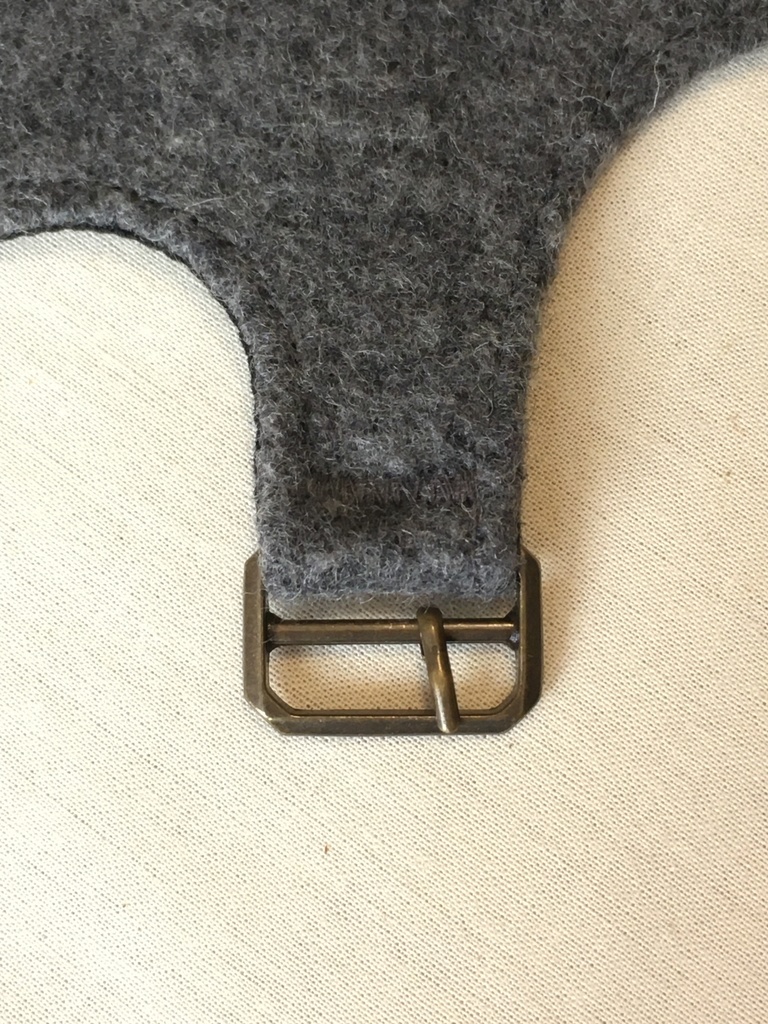 【受注生産 Build-to-order】スカラップボタンブーツスパッツ scalloped button boots spats