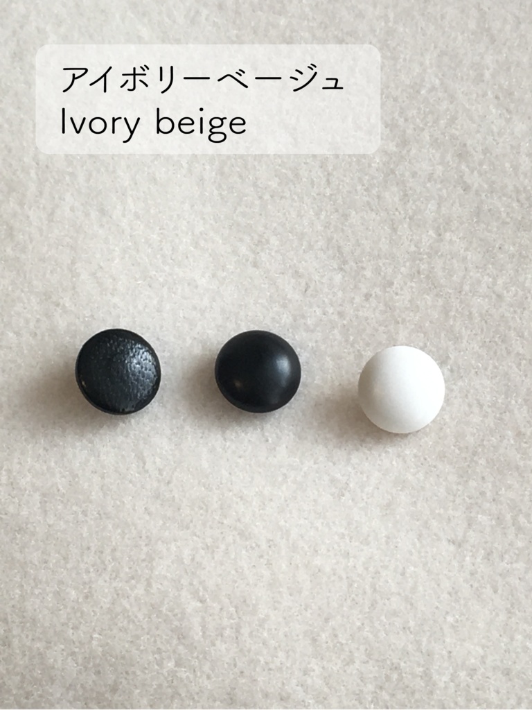 【受注生産 Build-to-order】スカラップボタンブーツスパッツ scalloped button boots spats