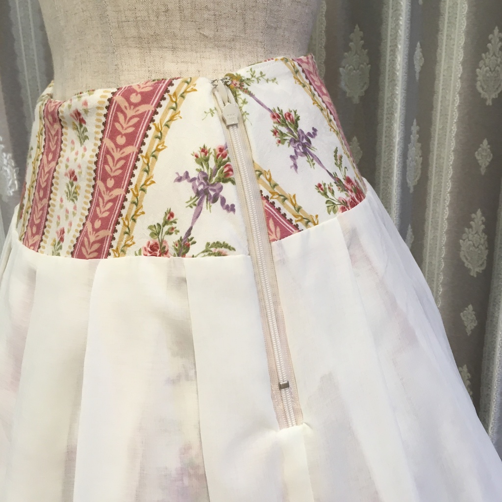 サンプル品 ボックスプリーツスカート