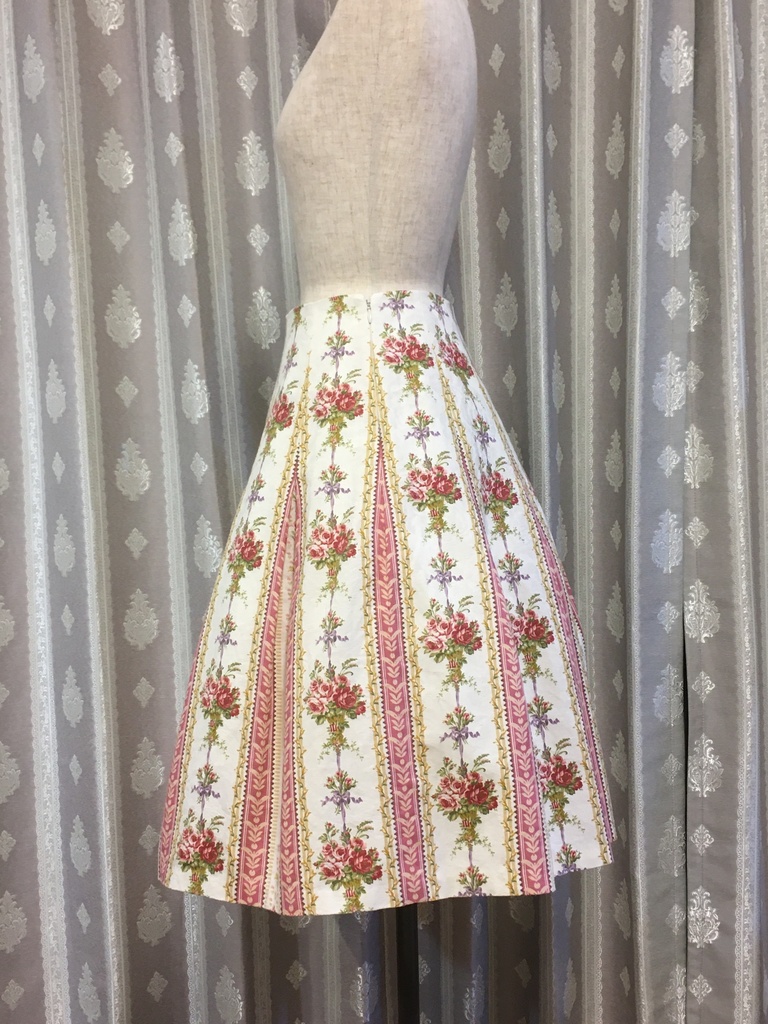 サンプル品 ボックスプリーツスカート