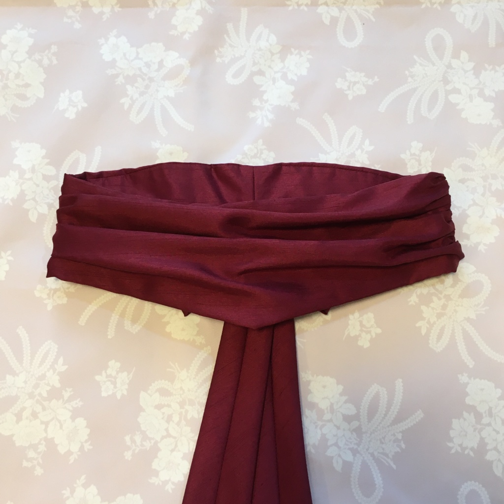 【受注生産】リボン付きサッシュベルト