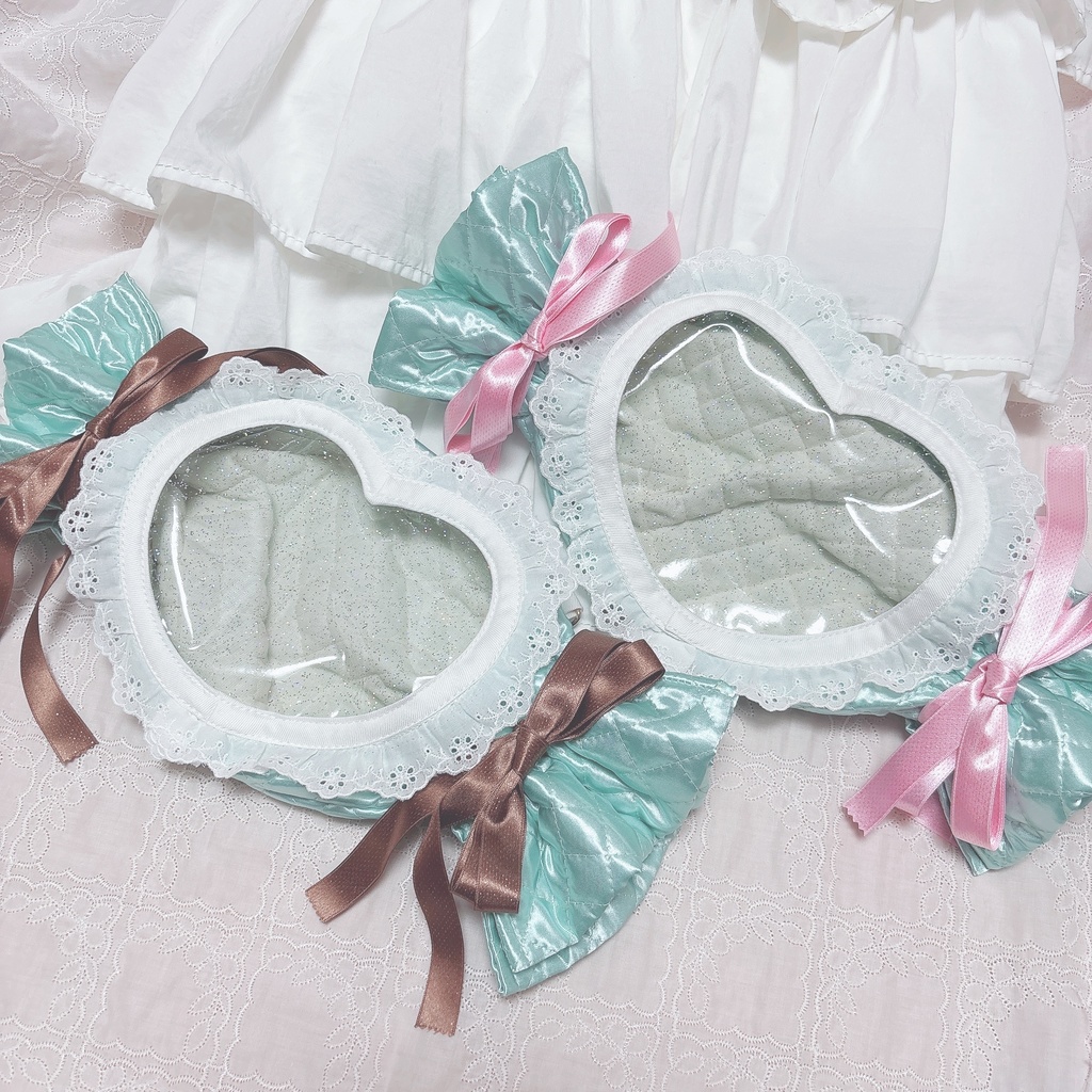 キャンディポシェット_コットンレース_ミント