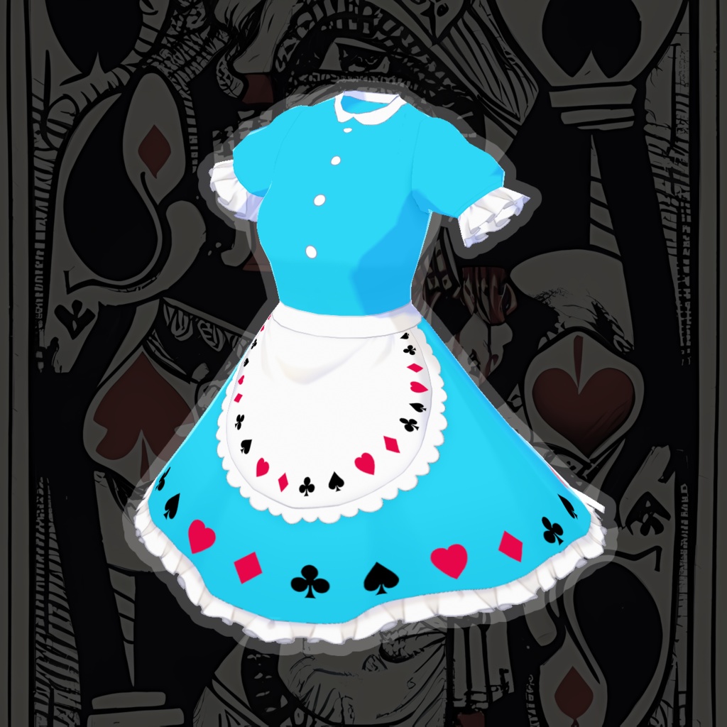 【VRoid】アリスワンピース