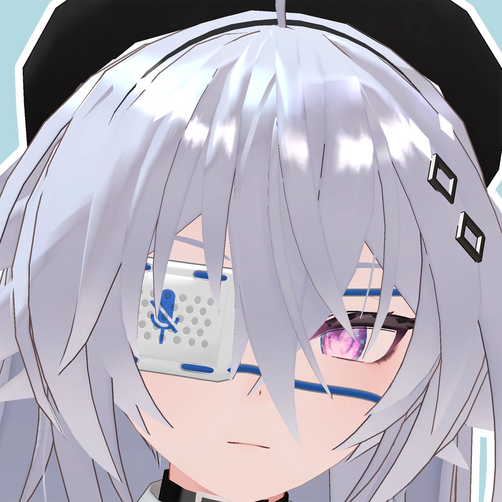 【VRChat想定】眼帯【バリエーション50種】