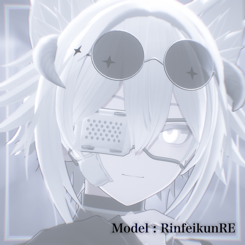 【9アバター対応】眼帯