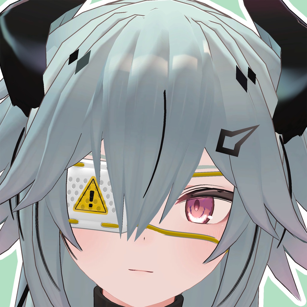 【VRChat想定】眼帯【バリエーション50種】