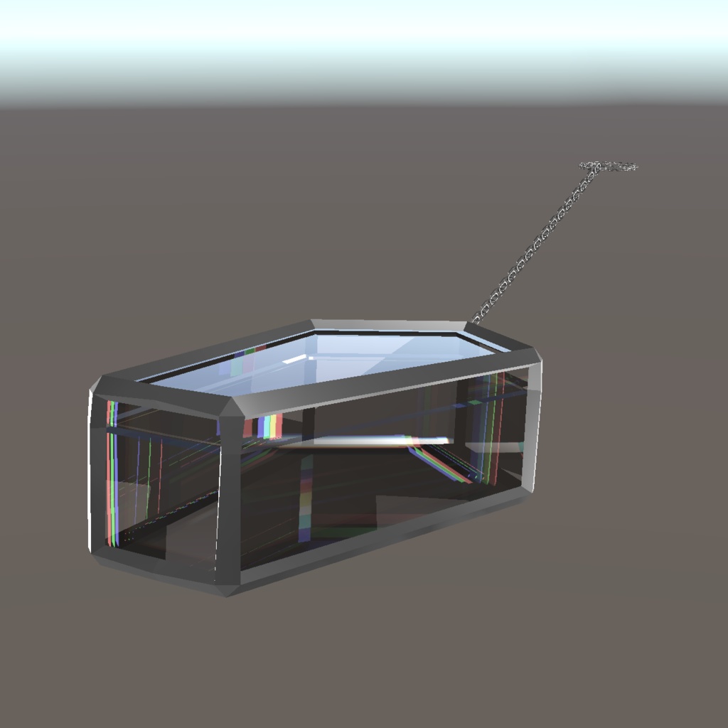 【VRChat想定】白雪姫のガラスの棺