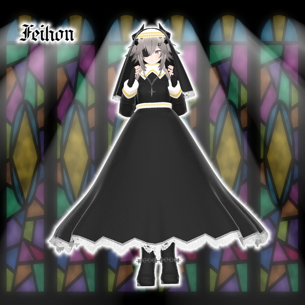 【9アバター対応コーデ】イノセントシスター