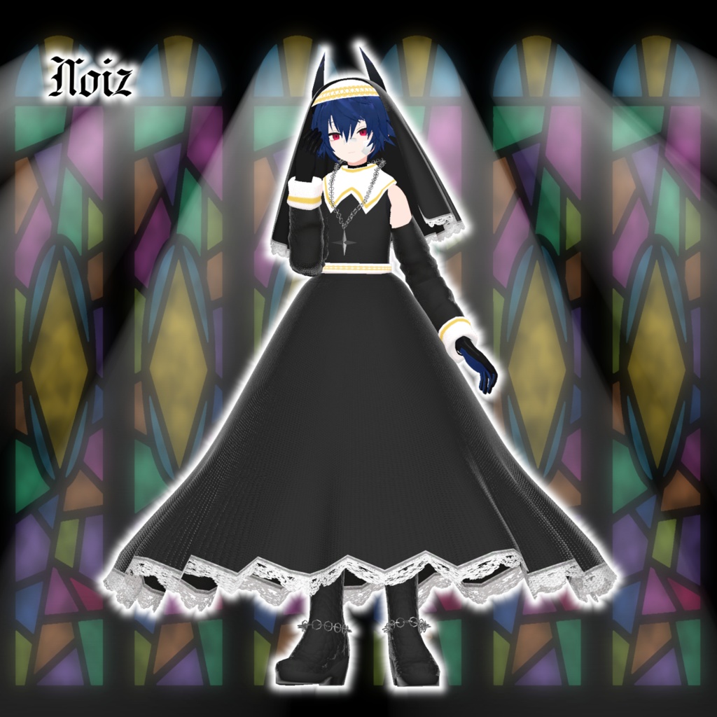 【9アバター対応コーデ】イノセントシスター