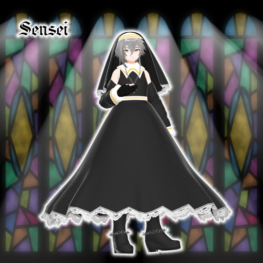 【9アバター対応コーデ】イノセントシスター