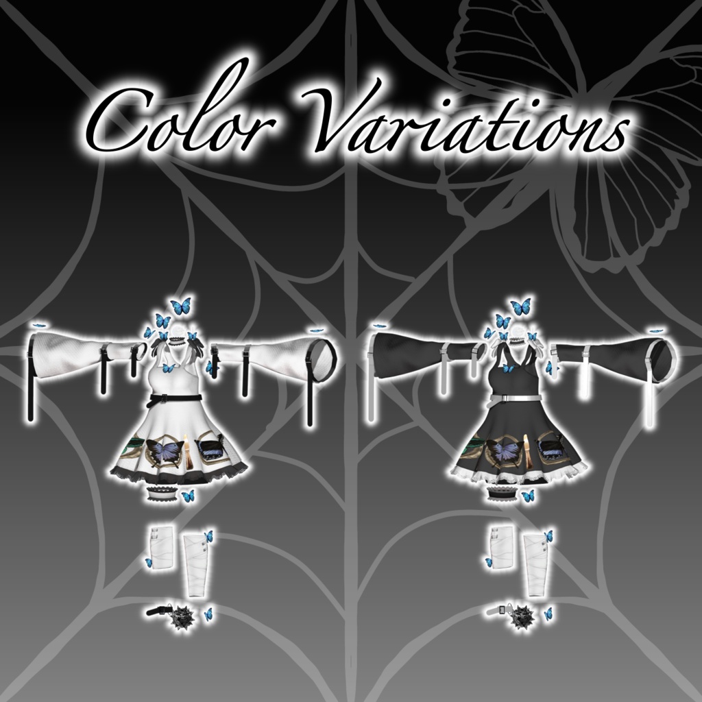 【9アバター対応コーデ】バタフライ・エフェクト