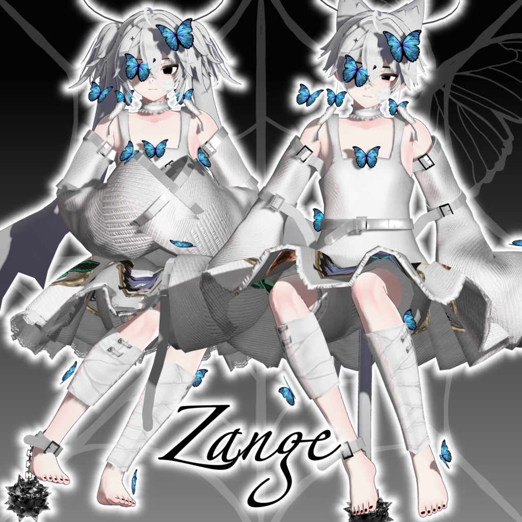 【9アバター対応コーデ】バタフライ・エフェクト