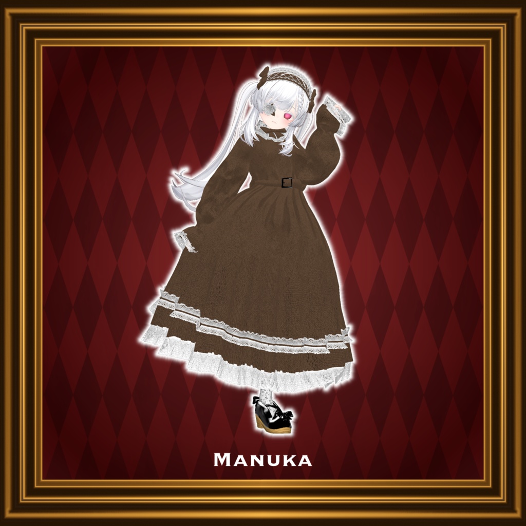 【22アバター対応コーデ】お嬢様のお茶会