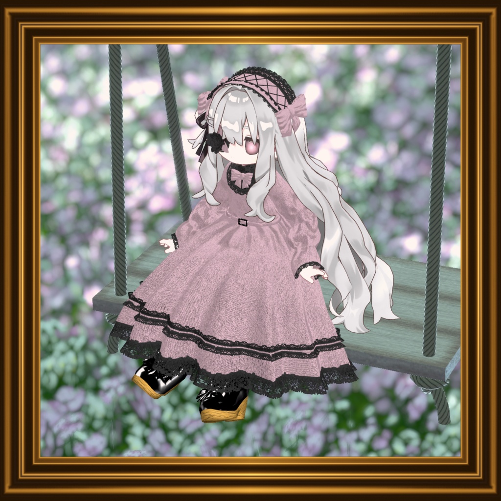 【22アバター対応コーデ】お嬢様のお茶会