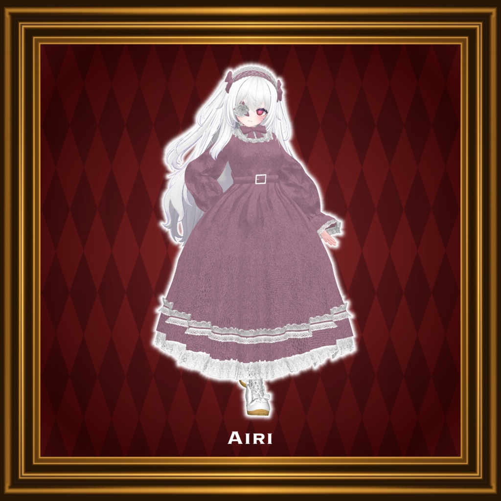 【22アバター対応コーデ】お嬢様のお茶会