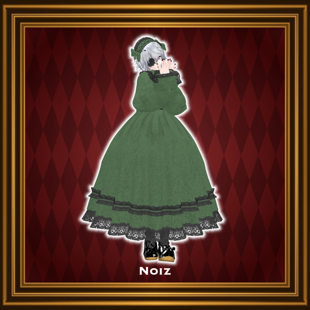 【22アバター対応コーデ】お嬢様のお茶会