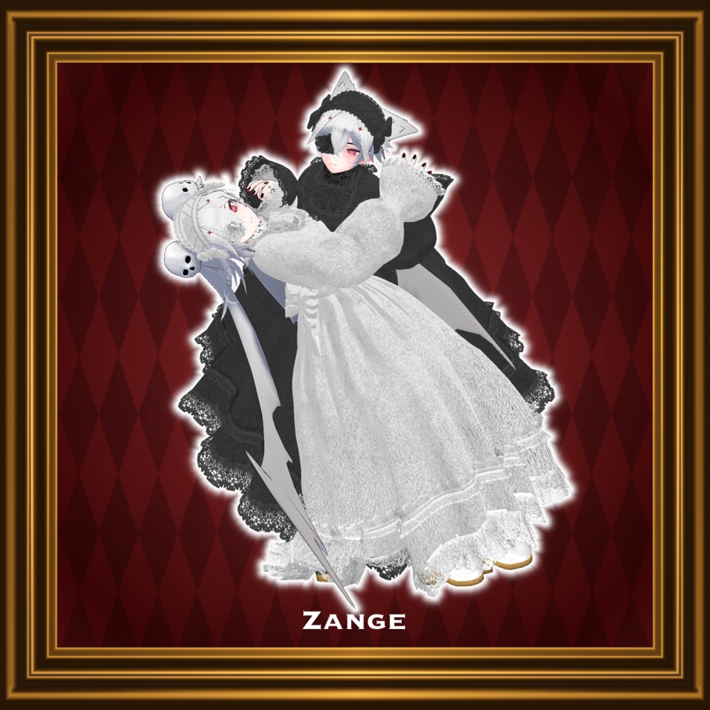 【22アバター対応コーデ】お嬢様のお茶会