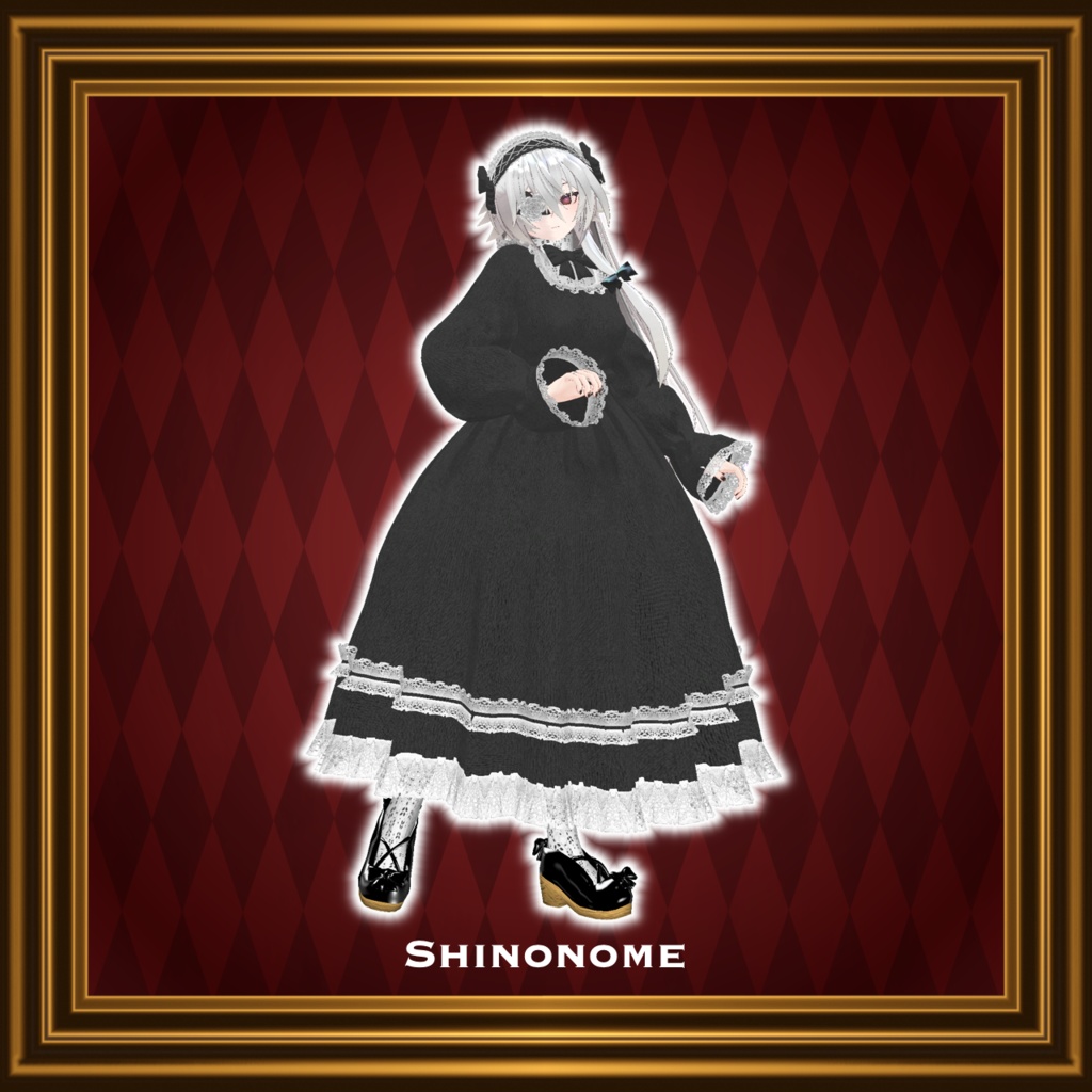 【22アバター対応コーデ】お嬢様のお茶会