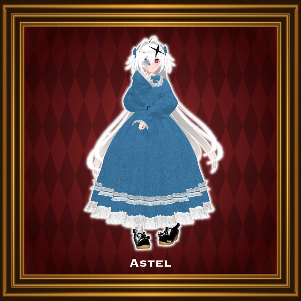 【22アバター対応コーデ】お嬢様のお茶会