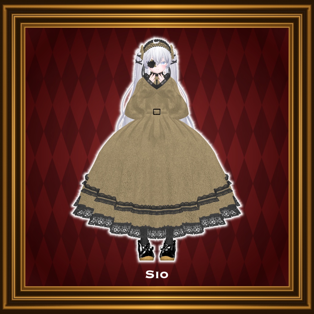 【22アバター対応コーデ】お嬢様のお茶会