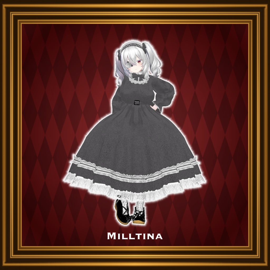 【22アバター対応コーデ】お嬢様のお茶会