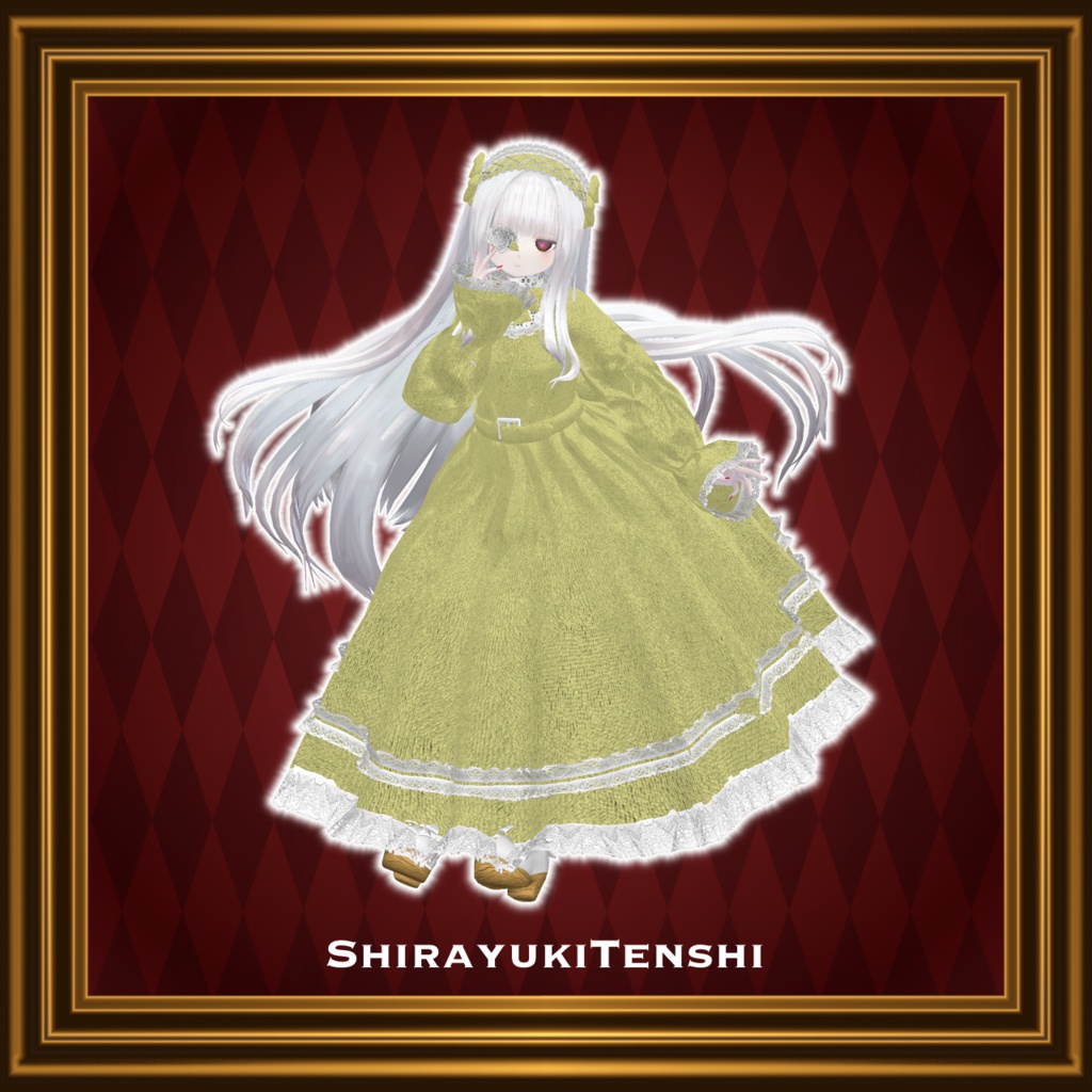 【22アバター対応コーデ】お嬢様のお茶会