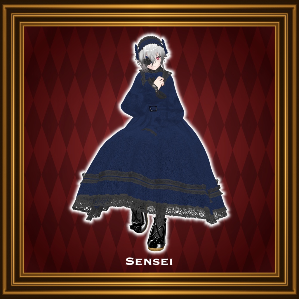 【22アバター対応コーデ】お嬢様のお茶会