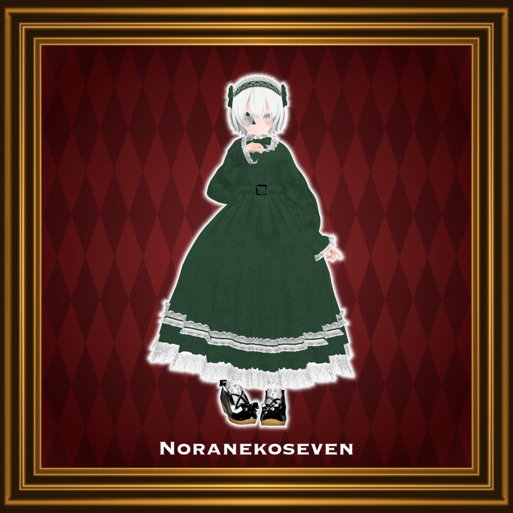 【22アバター対応コーデ】お嬢様のお茶会