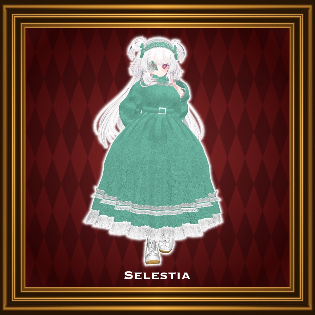 【22アバター対応コーデ】お嬢様のお茶会