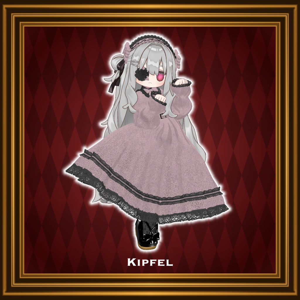 【22アバター対応コーデ】お嬢様のお茶会