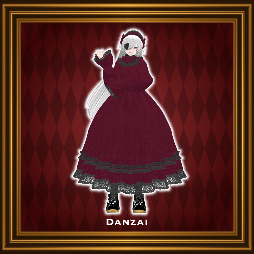 【22アバター対応コーデ】お嬢様のお茶会