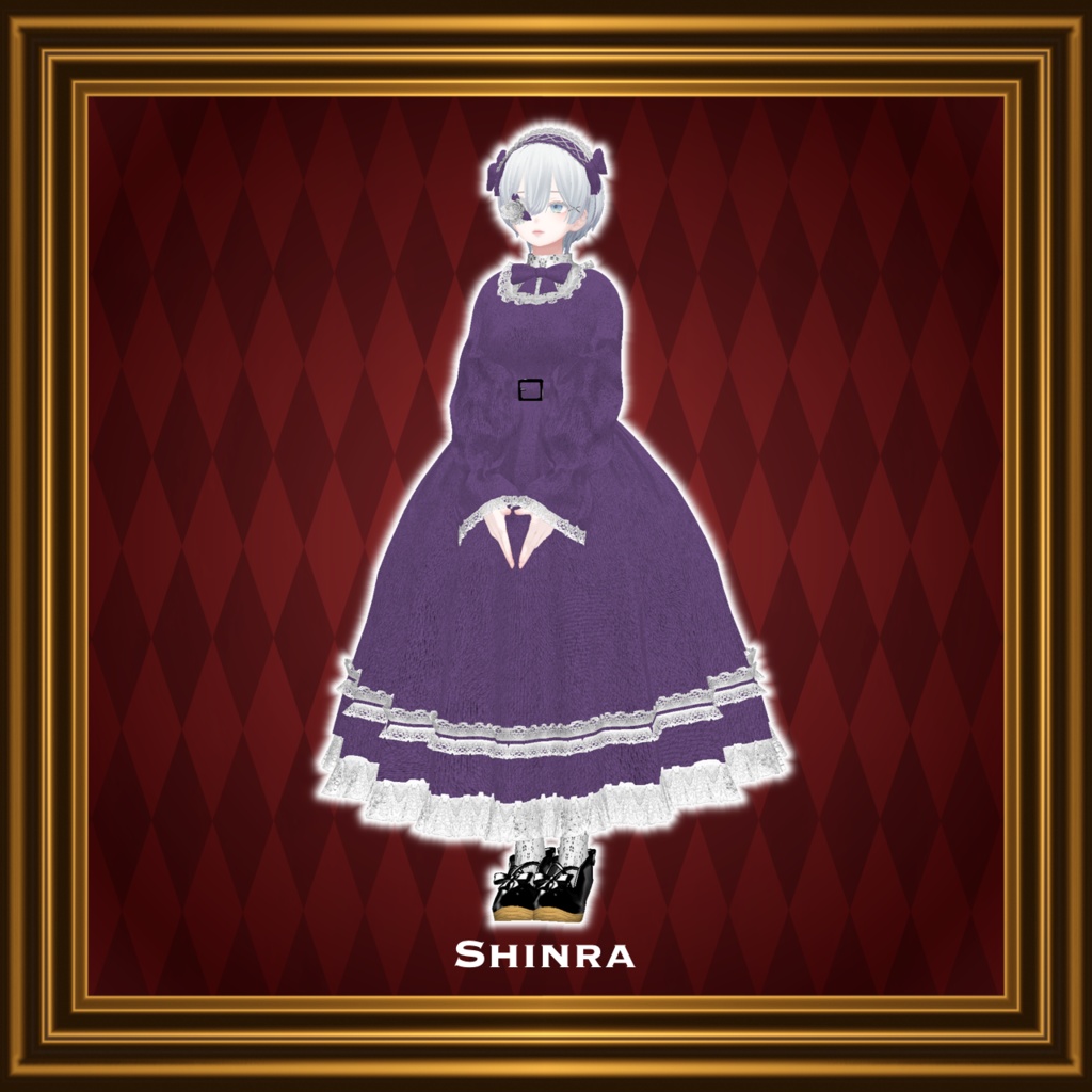 【22アバター対応コーデ】お嬢様のお茶会